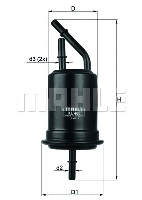 Fuel Filter (KL 488)