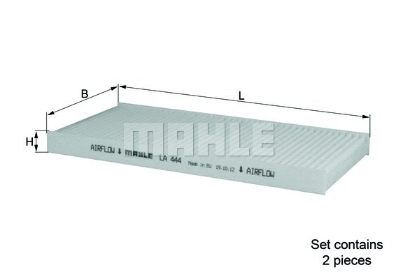Filter, cabin air (LA 444/S)