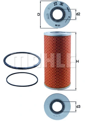 Oil Filter (OX 31D)