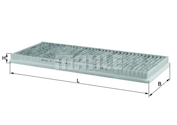 Filter, cabin air (LAK 45)