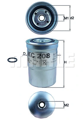 Fuel Filter (KC 208)