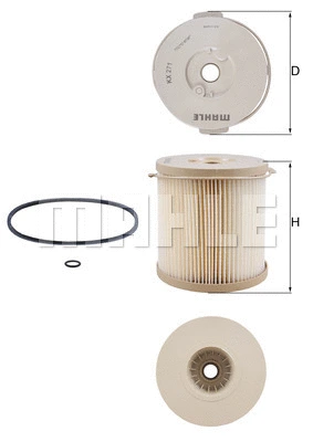 Fuel Filter (KX 271D)