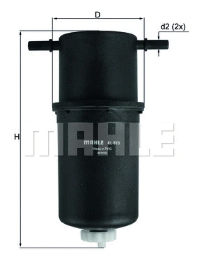 Fuel Filter (KL 873)