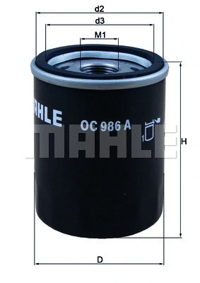 Oil Filter (OC 986 A)
