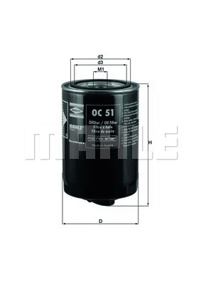 Oil Filter (OC 51)