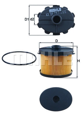 Fuel Filter (KX 84D)