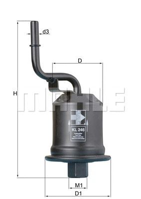 Fuel Filter (KL 246)