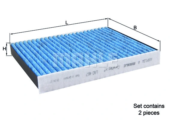 Filter, cabin air (LAO 467/S)
