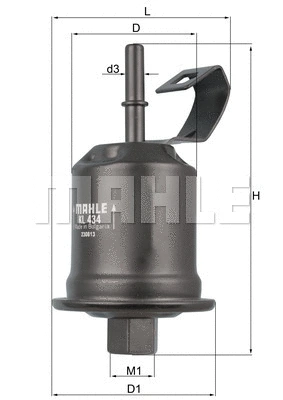 Fuel Filter (KL 434)