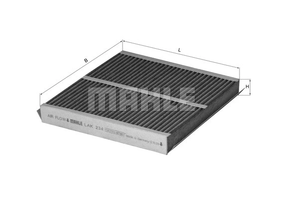 Filter, cabin air (LAK 234)