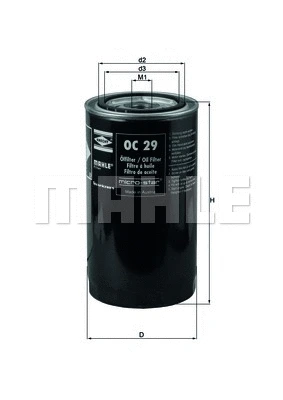 Oil Filter (OC 29)