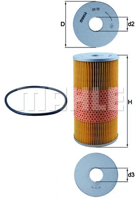 Oil Filter (OX 55D)