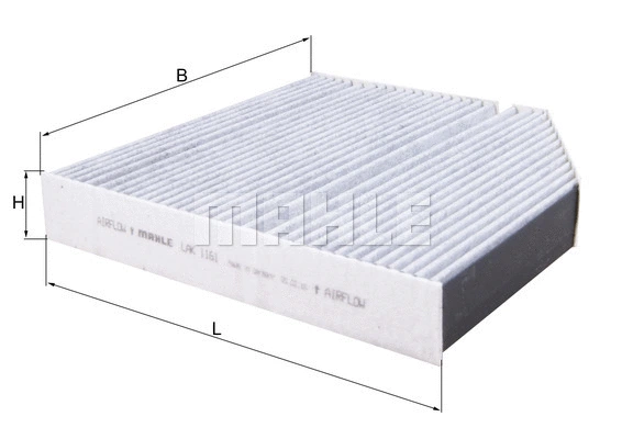 Filter, cabin air (LAK 1161)