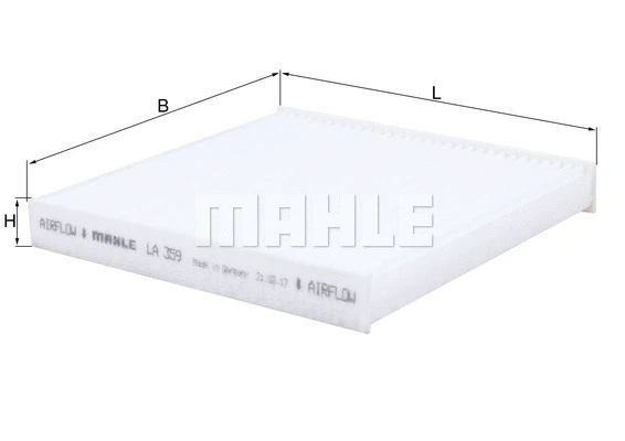 Filter, cabin air (LA 359)