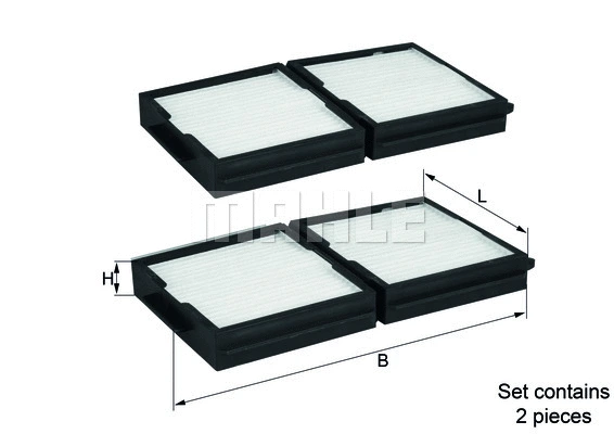Filter, cabin air (LAG 113/S)