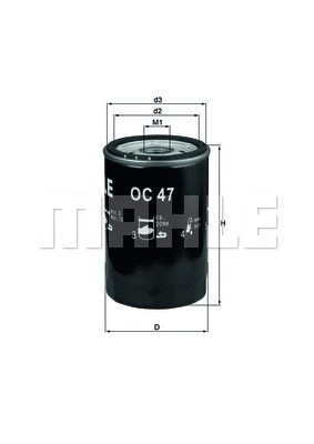 Oil Filter (OC 47)