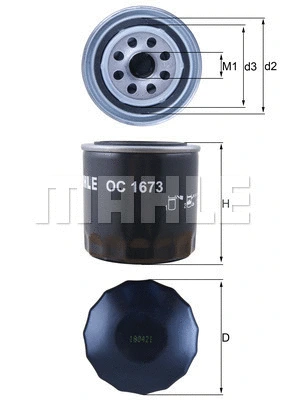 Oil Filter (OC 1673)