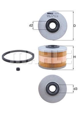 Fuel Filter (KX 79D)