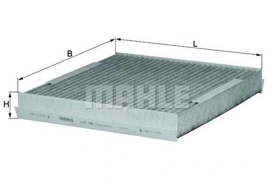 Filter, cabin air (LAK 189)