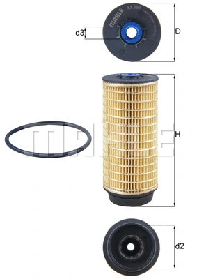 Fuel Filter (KX 399D)