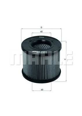Air Filter (LX 2283)