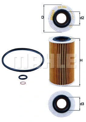 Oil Filter (OX 384D)