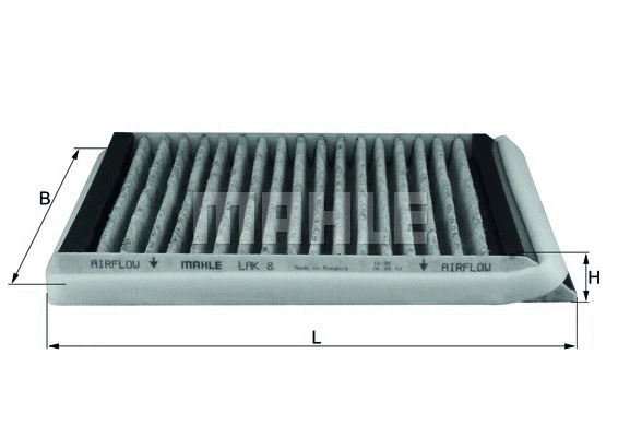 Filter, cabin air (LAK 8)