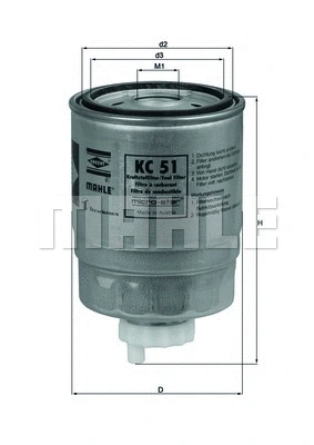 Fuel Filter (KC 51)