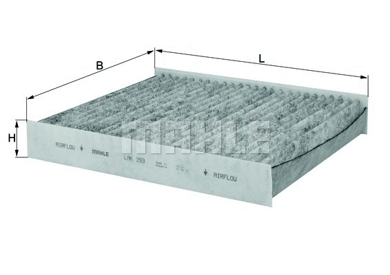Filter, cabin air (LAK 293)