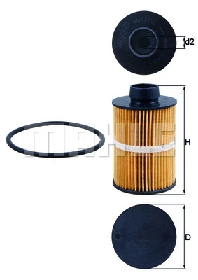 Fuel Filter (KX 208D)