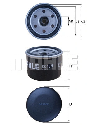 Oil Filter (OC 1570)