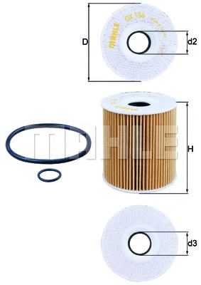 Oil Filter (OX 156D1)