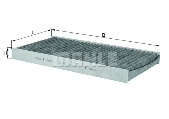 Filter, cabin air (LAK 117)