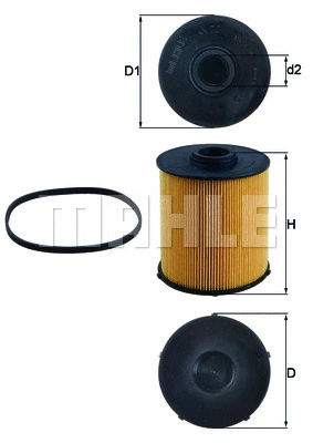Fuel Filter (KX 70D)