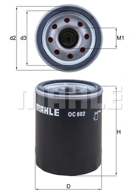 Oil Filter (OC 602)