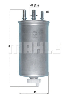 Fuel Filter (KL 781)