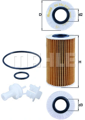 Oil Filter (OX 554D2)