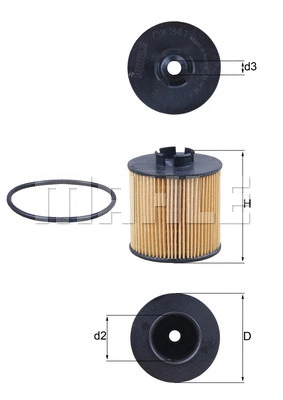 Oil Filter (OX 341D)