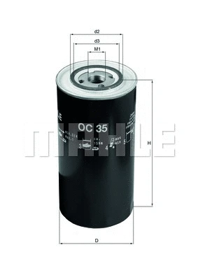 Oil Filter (OC 35)