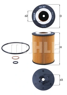 Oil Filter (OX 367D)