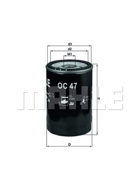 Oil Filter (OC 47 OF)