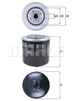 Oil Filter (OC 214)