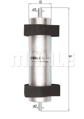Fuel Filter (KL 916)