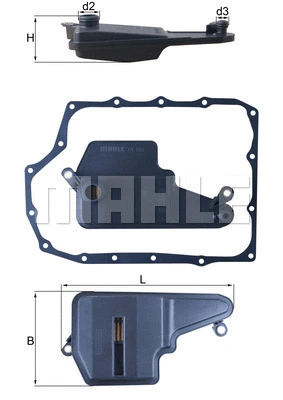 Hydraulic Filter, automatic transmission