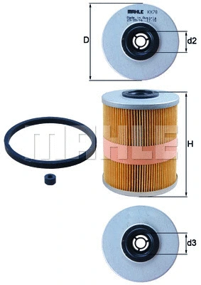 Fuel Filter (KX 78D)