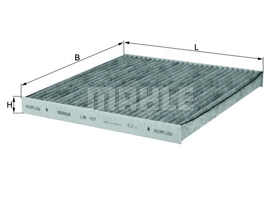 Filter, cabin air (LAK 157)