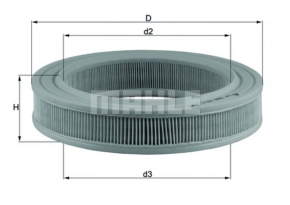 Air Filter (LX 386)