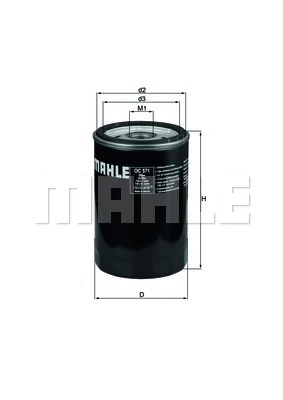 Oil Filter (OC 571)