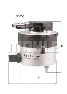 Fuel Filter (KL 569)