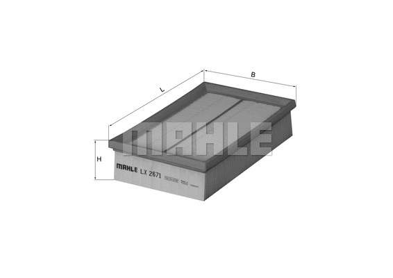 Air Filter (LX 2671)